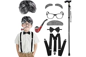 Boy's Old Man Costume for a Memorable 100 Days of School