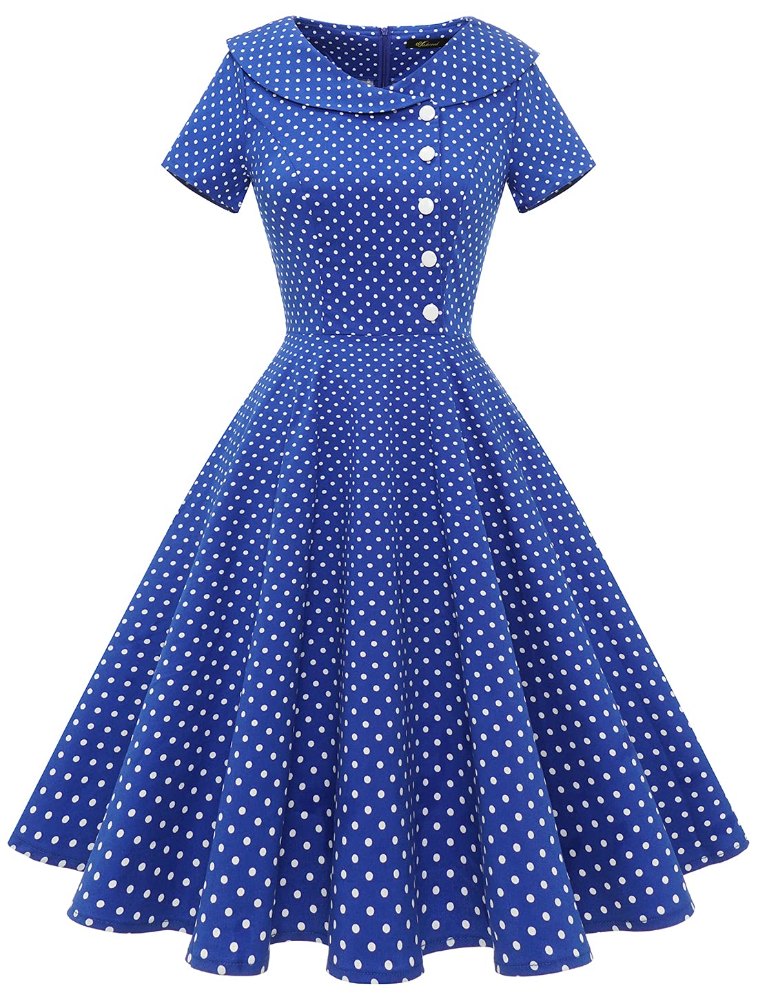 Wedtrend Vestido de cóctel para mujer, estilo rockabilly, vestido de noche, corto, vintage, para mujer