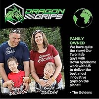 Vista 5 de Dragon Grips Controller Grips for PS5 Controllers Textured Skin kit for Playstation 5 Dualsense. Haptic Compatible Gaming Controller Grip Skins for