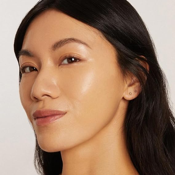 Axiology Fungdation Mushroom Foundation Face Makeup Creamy Wrinkle Defying Minimize Fine Lines Infused with Reishi Deep Hydration Natural Youthful Look Light to Medium Coverage 11.3g (Shade 5)