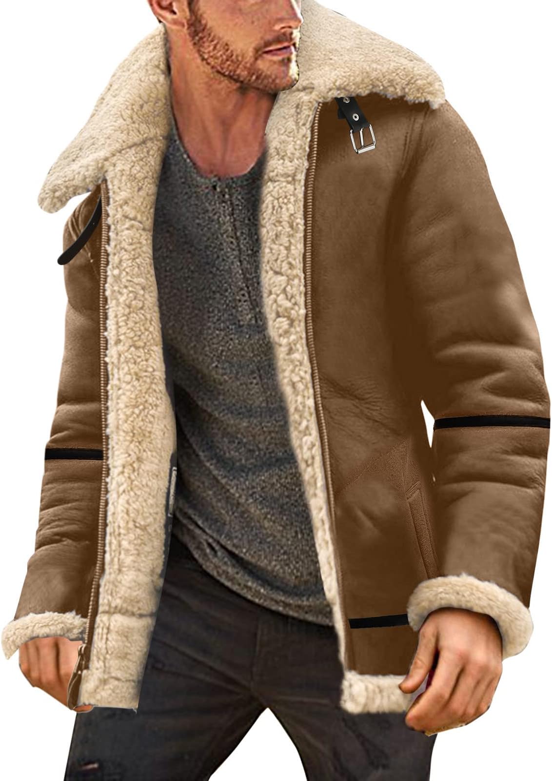 CenlangCrysully Jackets Thin Blue Line Camo Jacket Mens Camel Crown Jacket APC Hector Parka Men's Trench Coat with Hoodie London Fog Parka Mens Rain Poncho Adult Suit Jacket and Jeans Mens Parka 3XL