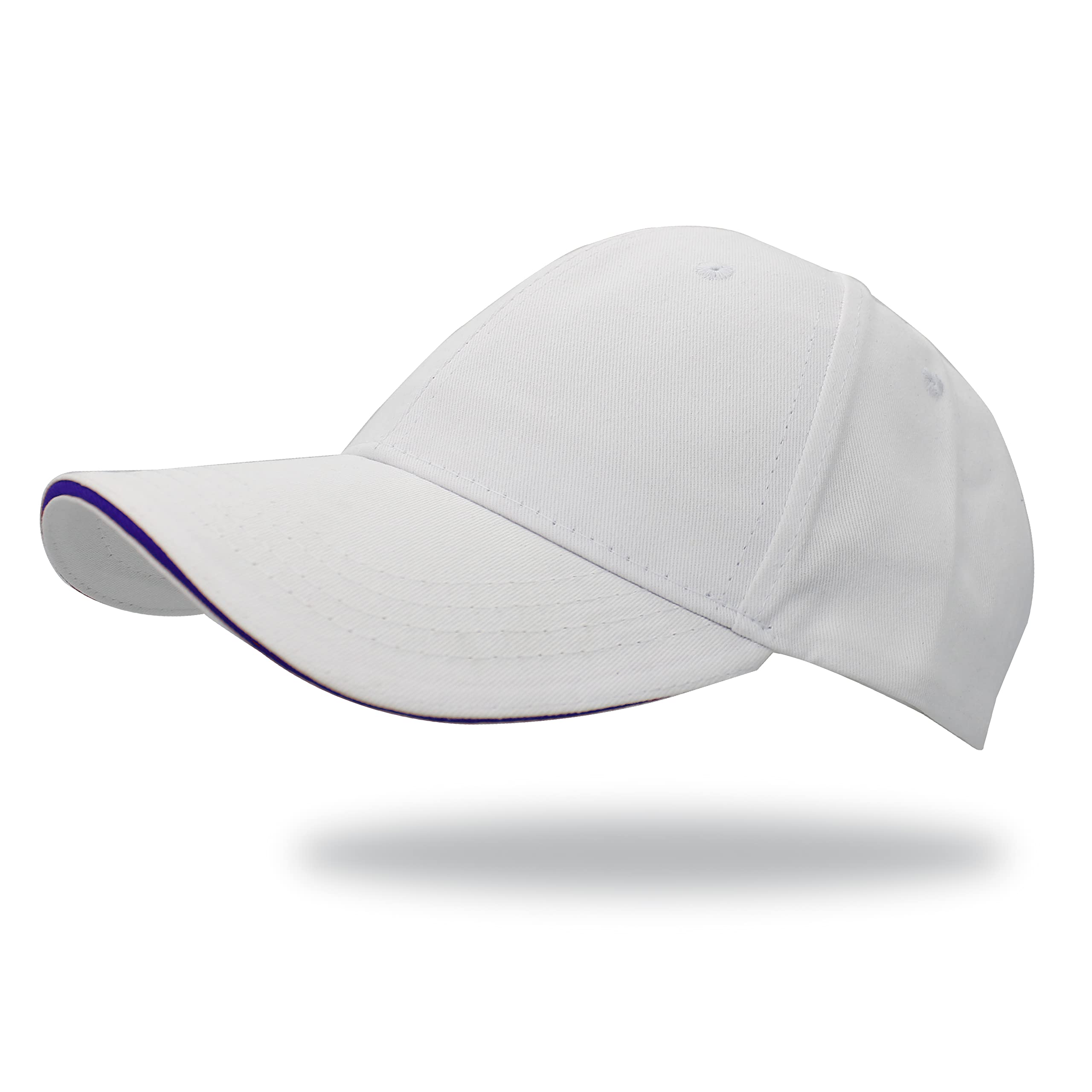 – Sports Baseball Unsiex Cap for both men and women With Metal Adjustable buckle closure - 100% Cotton cap