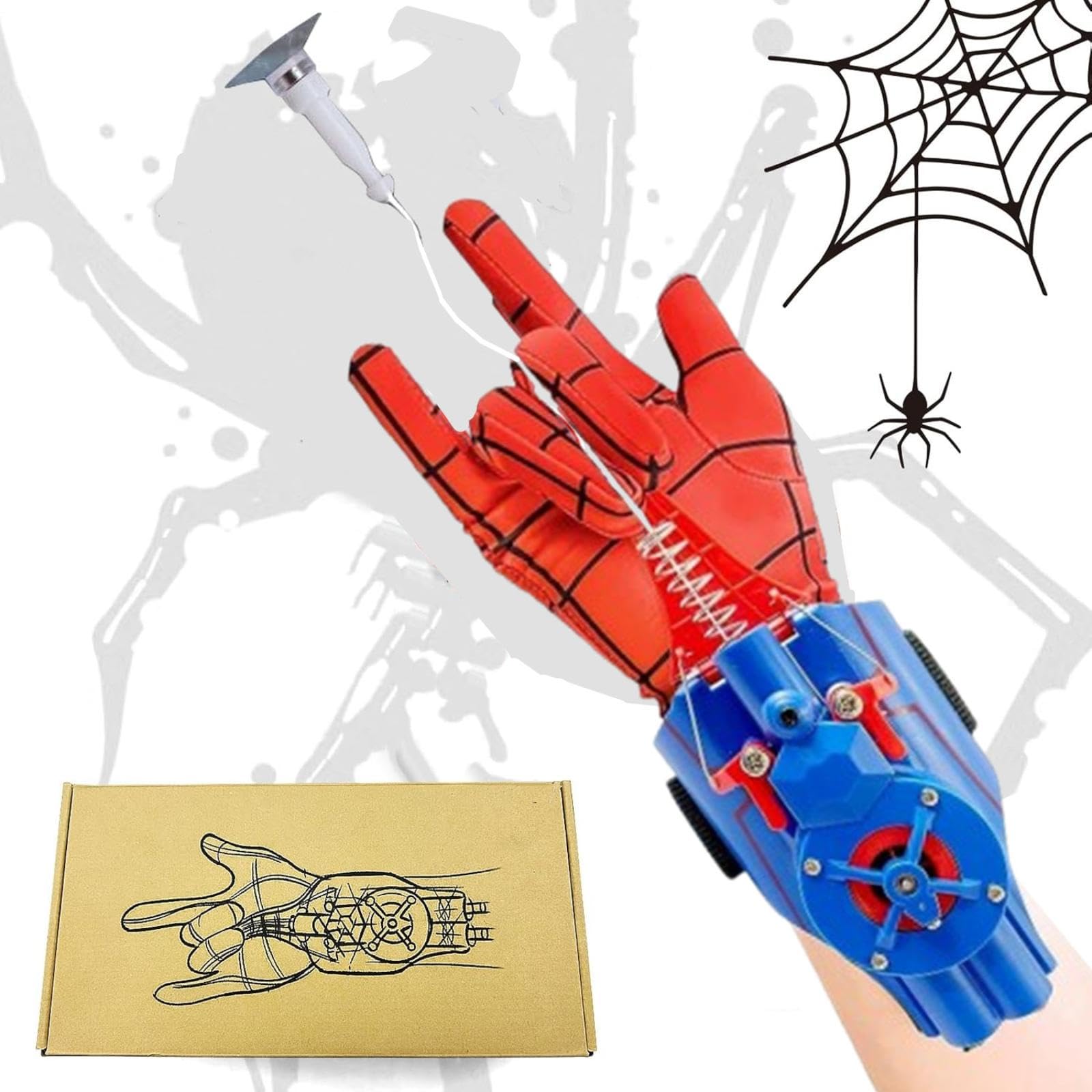 ♦️マグネット照星☆シューズプロテクター☆ダミー弾 Amazon.co.jp: 2026新しい スーパーヒーロー スパイダー ウェブ