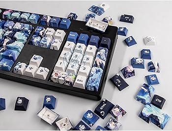 Amazon | フリーナ キーキャップ げんしん 原神 周辺 半透明 熱昇華