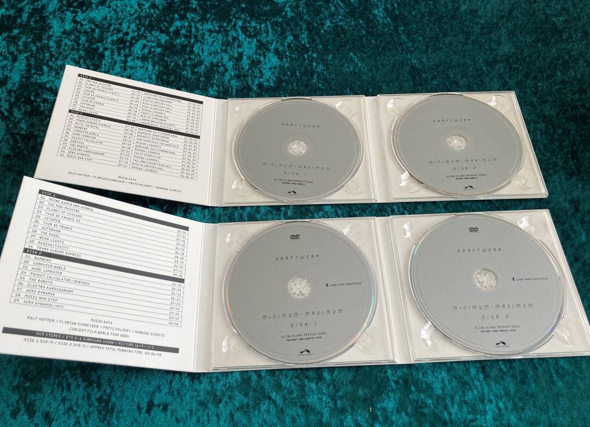 Amazon.co.jp: ◇KRAFTWERK◇2CD+2DVD◇BOXセット◇MINIMUM Amazon.co.jp: ◇KRAFTWERK◇2CD+2DVD◇BOXセット◇MINIMUM