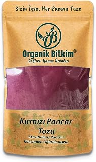 Organik Bitkim Kırmızı Pancar Tozu (Öğütülmüş) 100