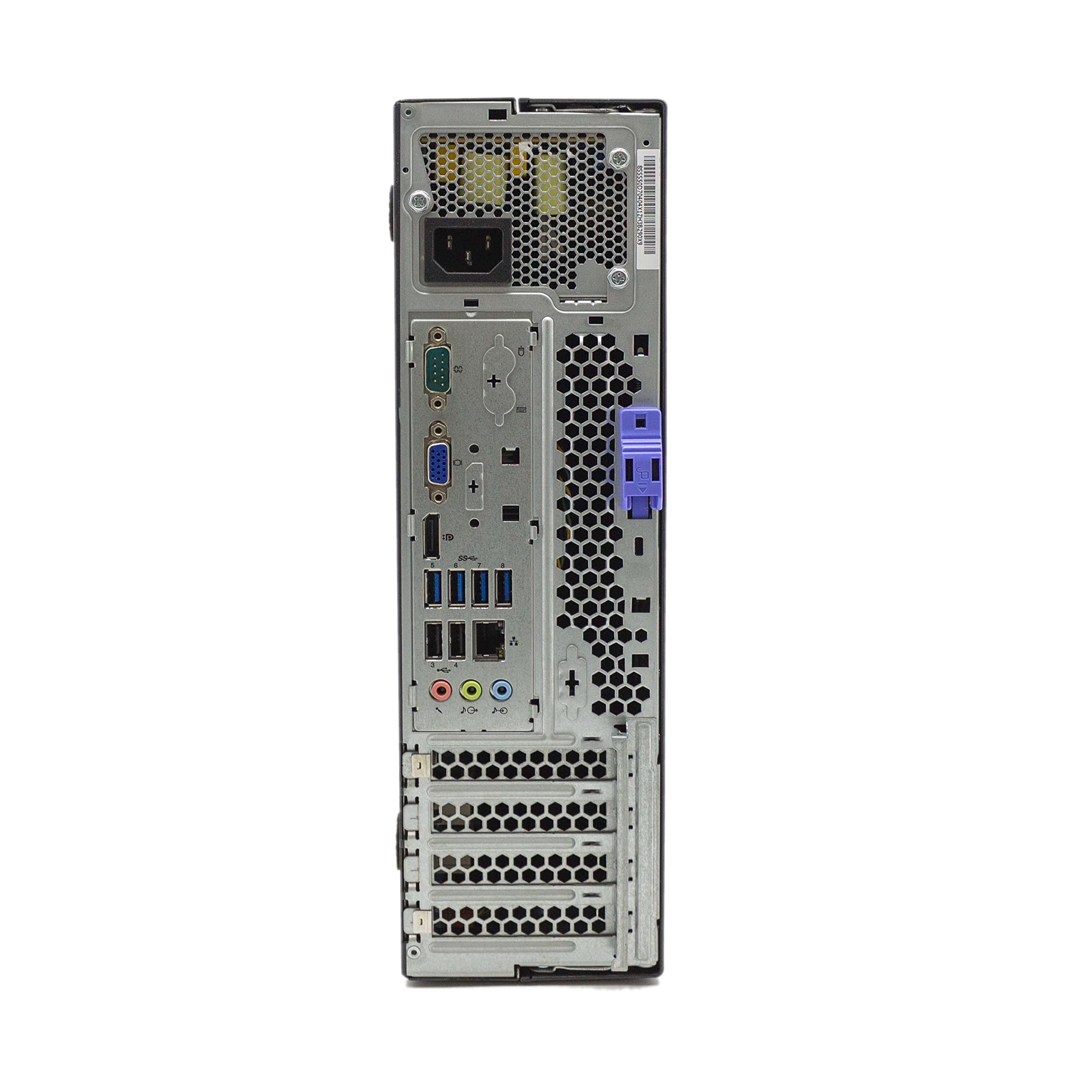 Lenovo PC Desktop Thinkcentre M82 SFF Windows 11 Pro | Core i3 3.30GHz | 8GB RAM SSD 256GB | Interfaccia Seriale RS232 COM MCN | DisplayPort VGA Computer Fisso Aziendale Casa Ufficio (Ricondizionato)