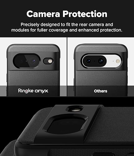 Miniatura 3 de Ringke Onyx Se siente bien en la mano Compatible con Google Pixel 8, tecnología antihuellas que evita manchas grasas, agarre mejorado