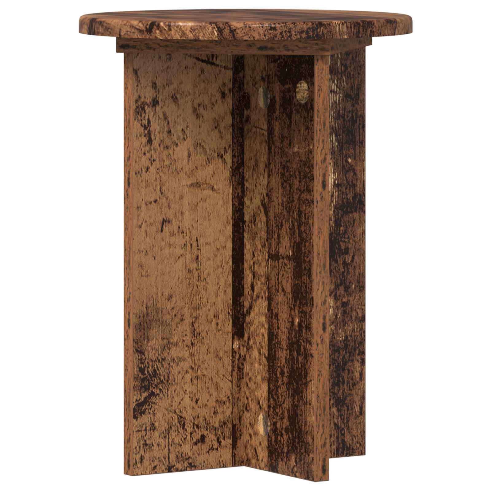 Supporto per piante 2 pz. Legno invecchiato 40 cm