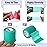 Mr. Pen- Self Adhesive Bandage Wrap, Assorted Colors, 2 x 5 Yards, 6 Pack, Elastic, Self Stick, Stretch, Self Adherent, Medical Bandage Wrap