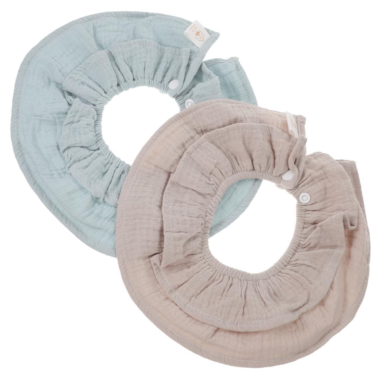 ibasenice 6pièces Bavoirs Coton Absorbants Pour De Bavoirs Pour Dentition Confortables Et Pour Nourrissons