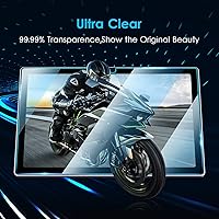 Vista 4 de DTTO Protector de pantalla diseñado para Samsung Galaxy Tab A8 de 10.5 pulgadas (versión 2022), vidrio templado de dureza 9H para Galaxy Tab A8