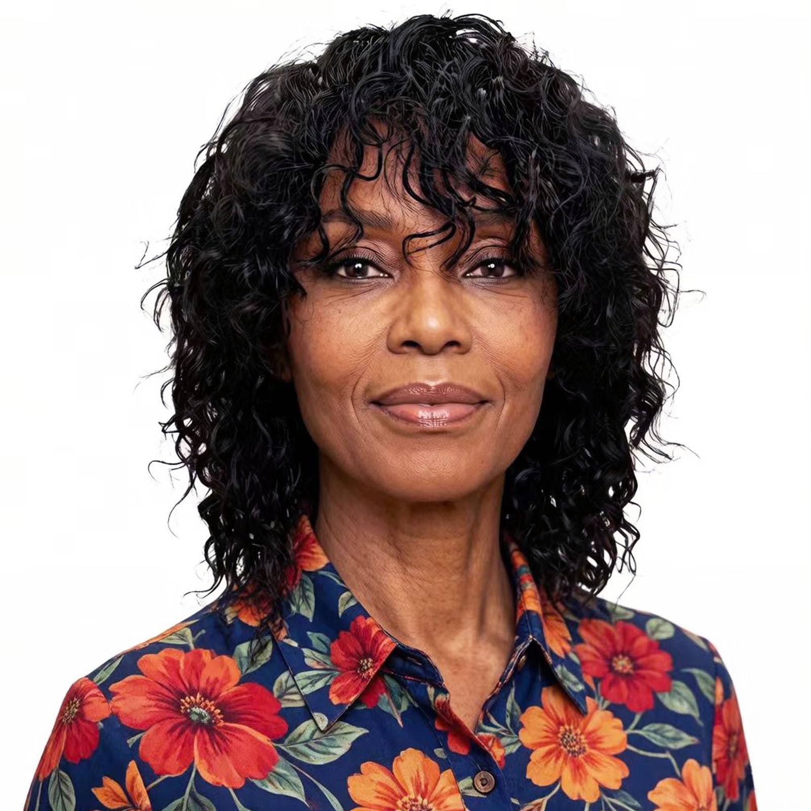 human wigs short water wave wig with bangs 100% brazilian virgin human hair wig wet and wavy machine made glueless for black women natural black 12 inch