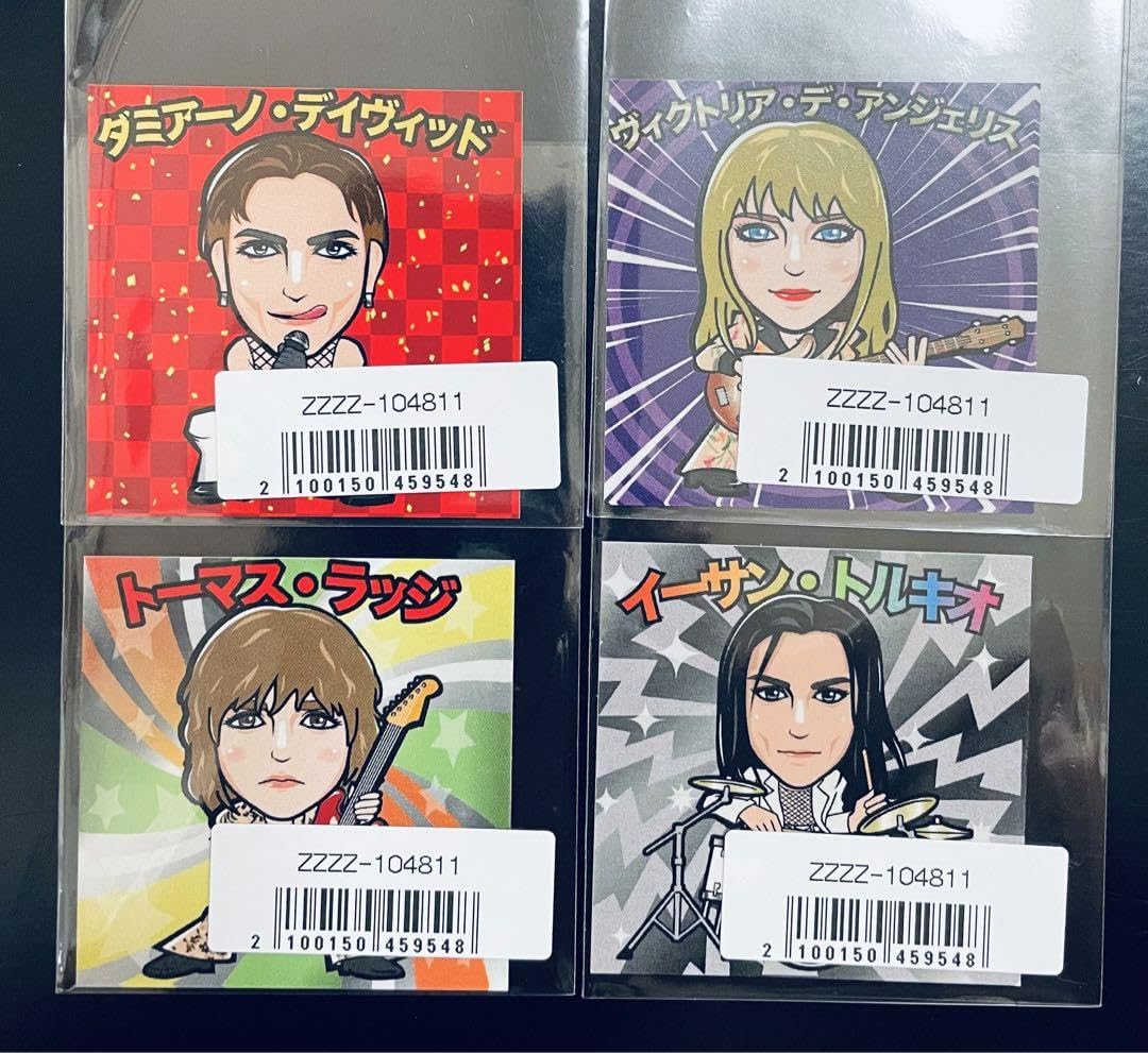 MANESKIN マネスキン　非売品ステッカー　コンプリート　モーネスキンシール Amazon.co.jp: マネスキン ステッカー コンプリート モーネ