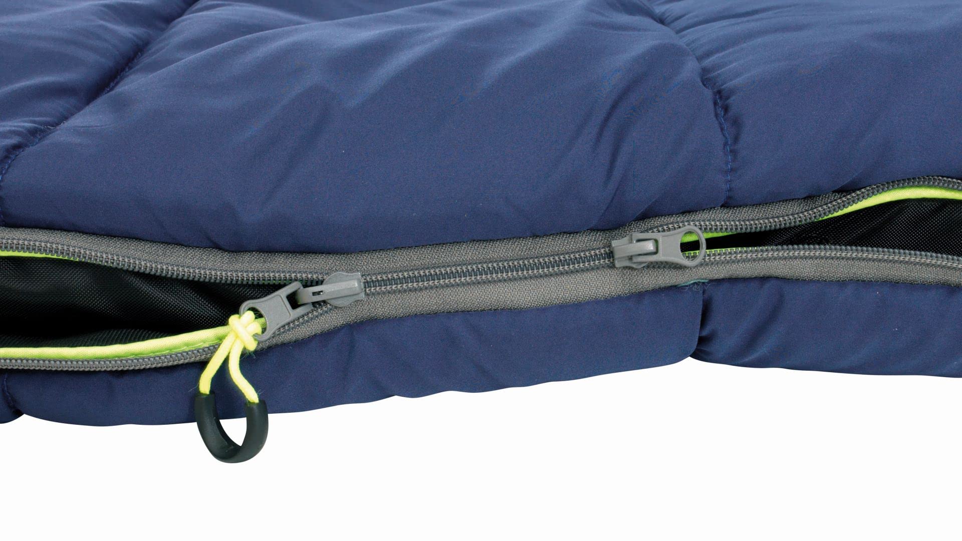 Outwell Contour Schlafsack Für Erwachsene – Mit Abnehmbarer Kapuze & Integriertem Kissen | Mehrfarbig, One Size