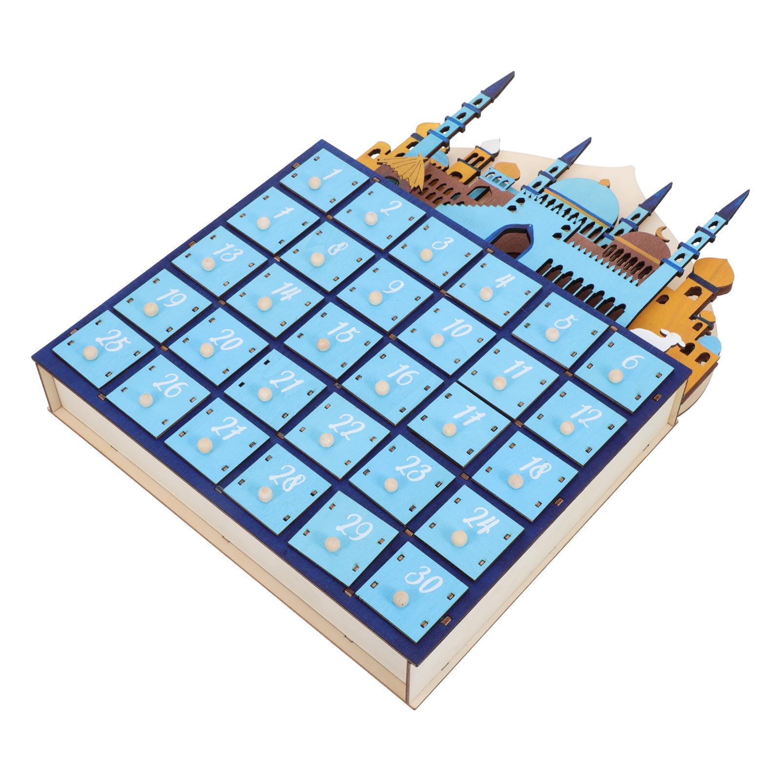 VILLCASE Ramadan LED Countdown Kalender für Eid Mubarak Feier