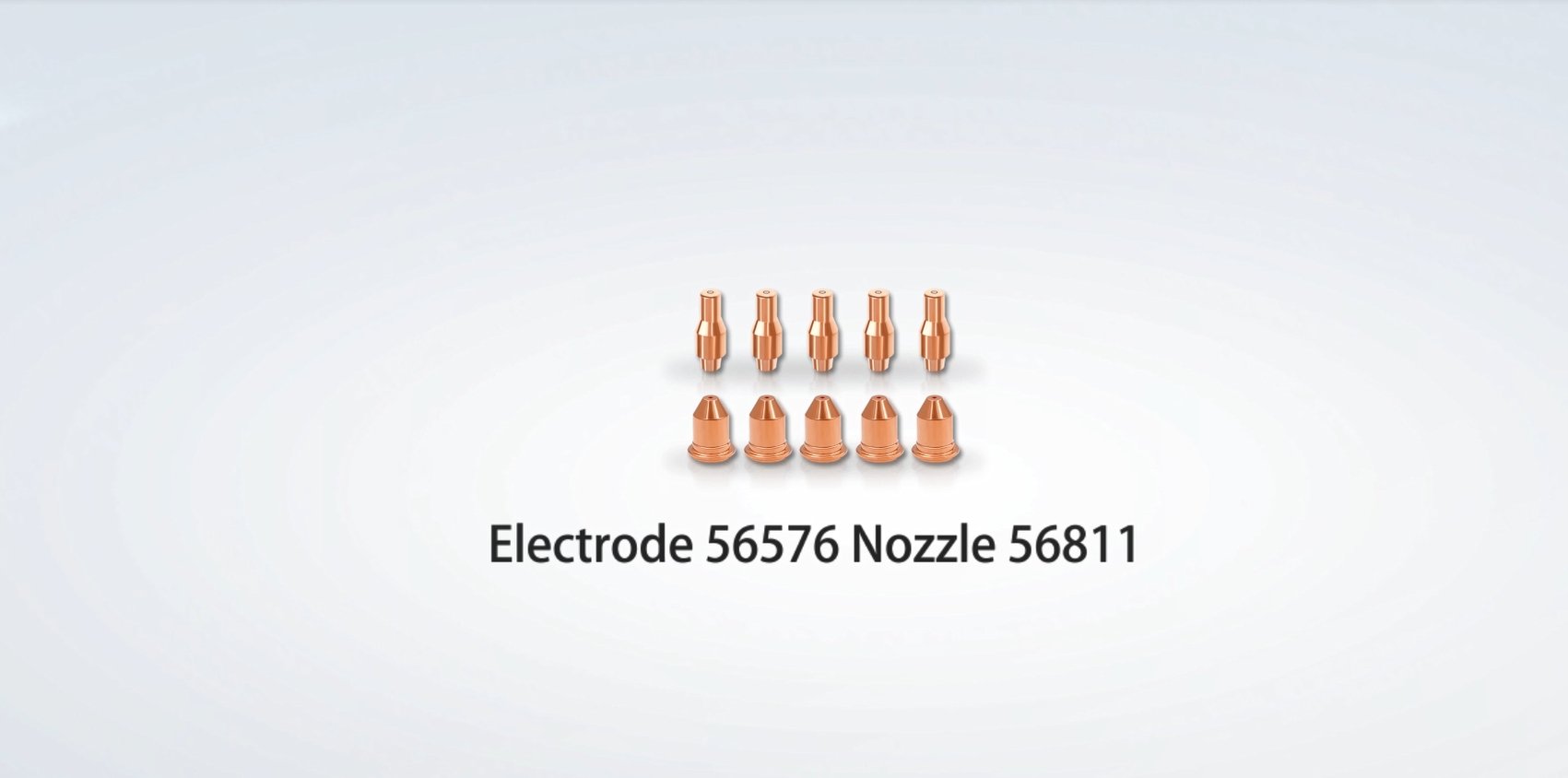 Electrode 56576 Nozzle 56811 Tips 0.035'' 0.9mm for Harbor Freight