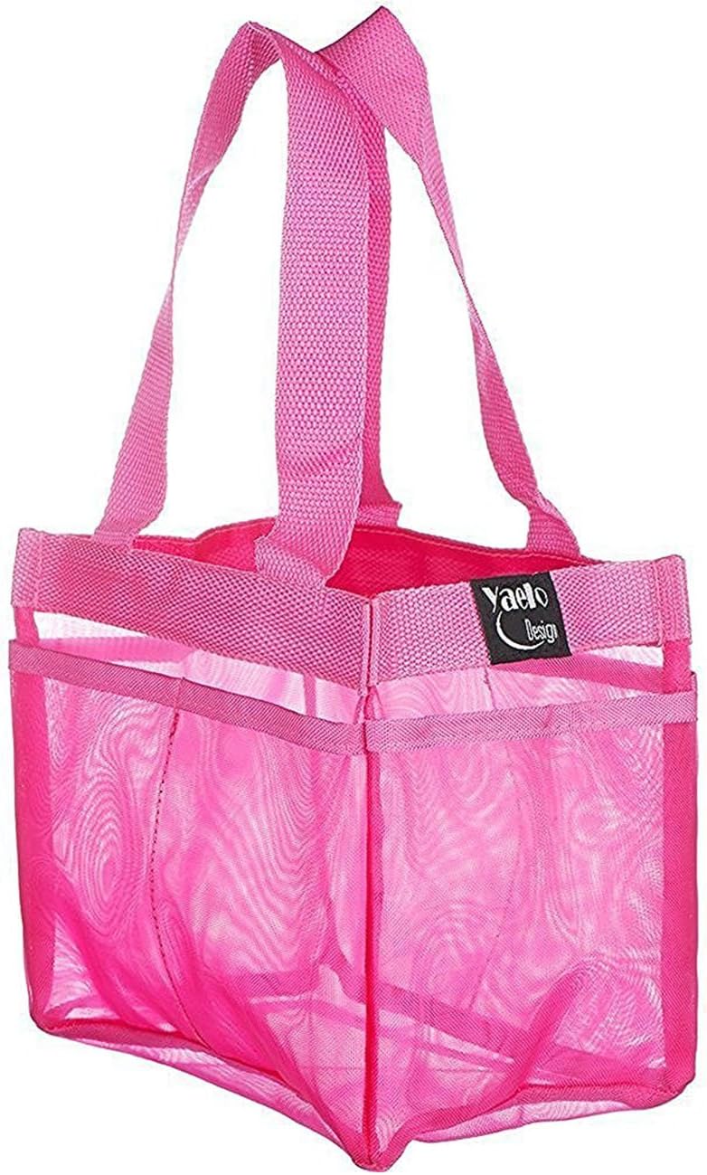 YaeloDesign Shower Caddy Portable Bathroom Mesh Tote