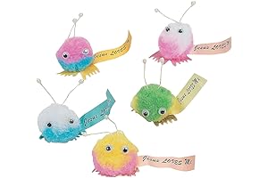 Jesus Loves Me Pom Pom Critters - 72 Pieces