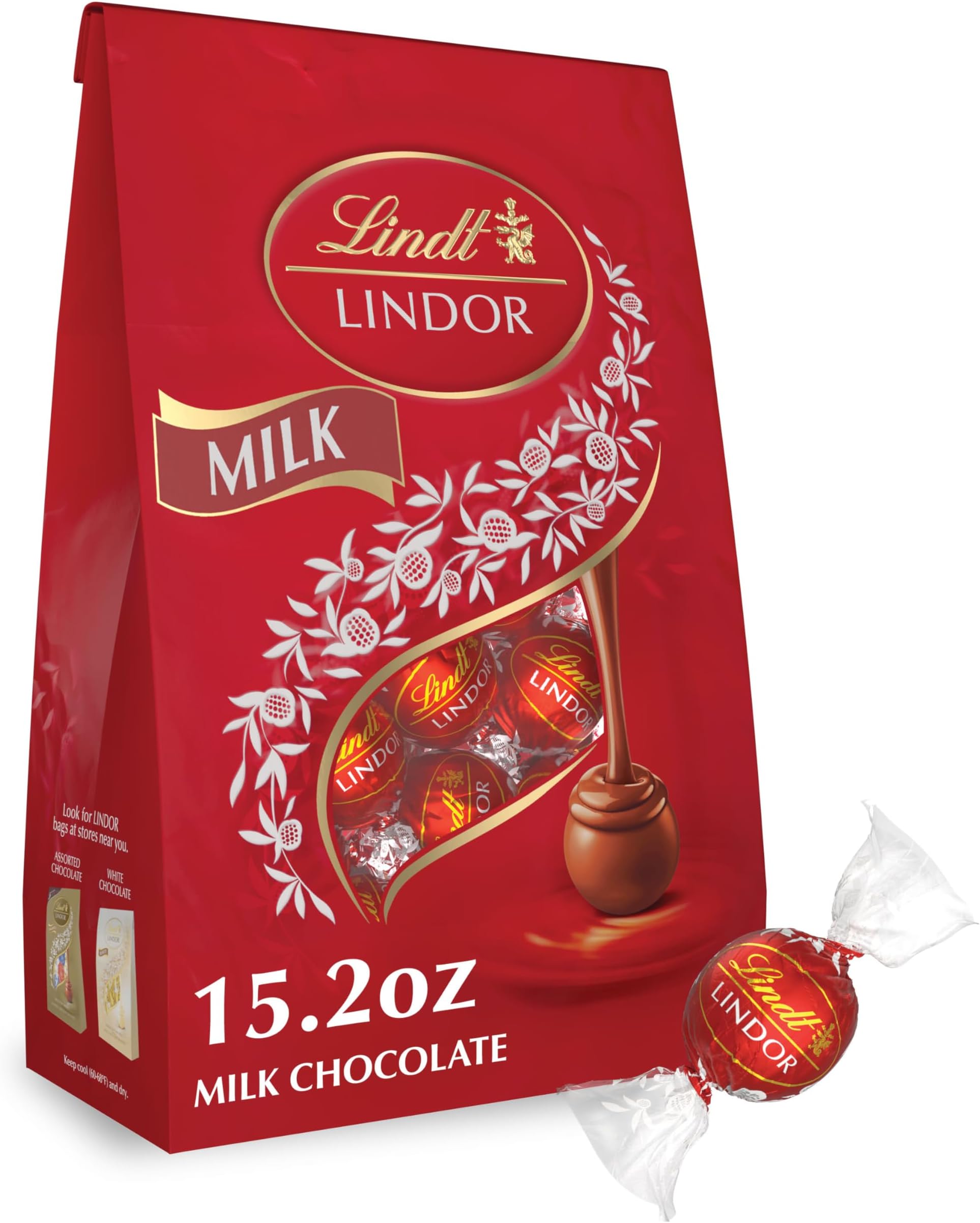 Lindt LINDOR Milk Chocolate Truffles