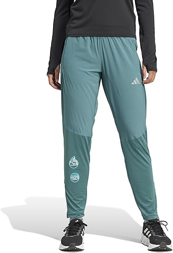 新品　adidas シームレス トレーニングパンツ ランニングパンツ アディダス アディゼロ 駅伝 ランニングパンツ - レッド
