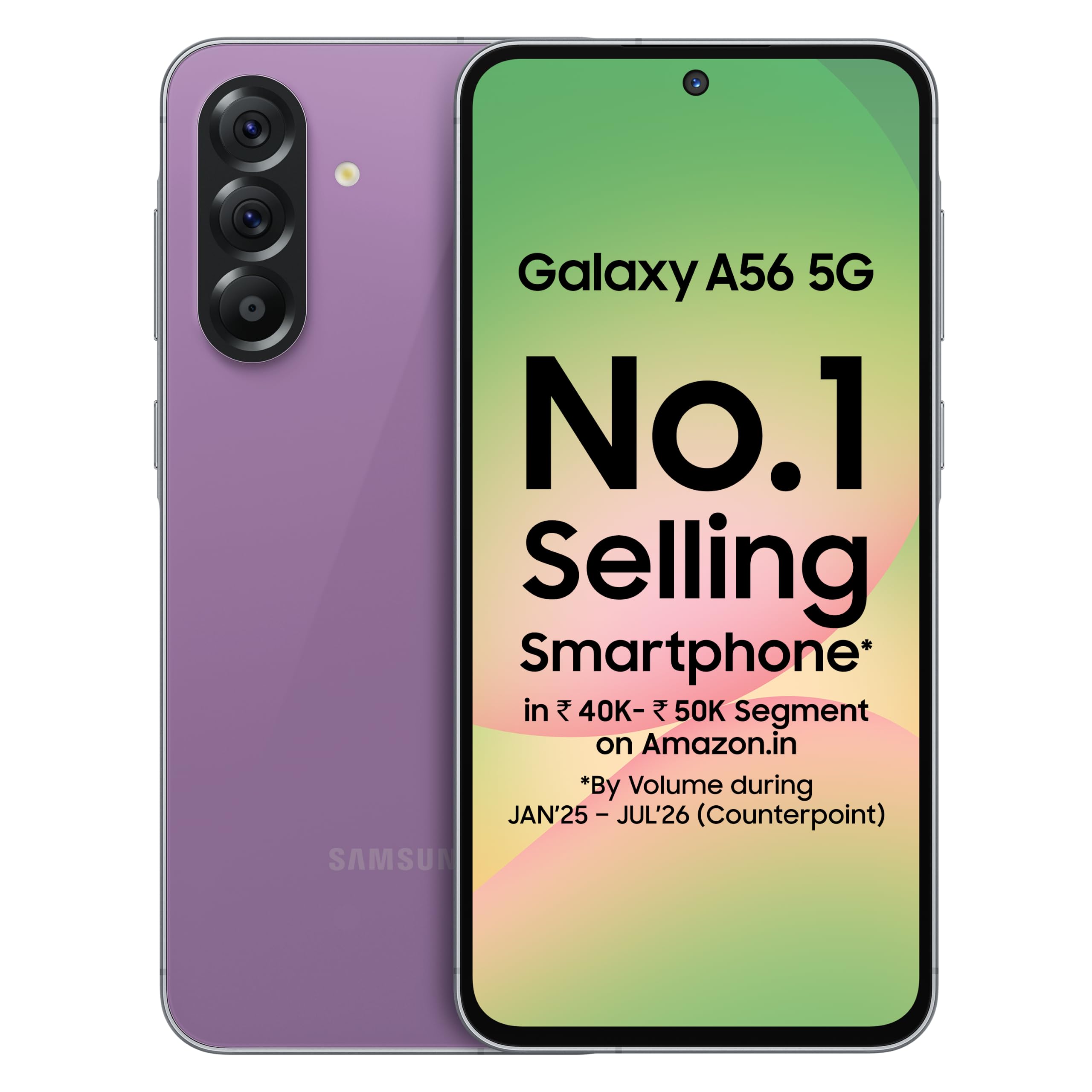 Samsung Galaxy A56 5G (Awesome Violet Glow, 8GB, 128GB) | Metal Frame | Gemini Live | Awesome Intelligence (AI): Circle to Search, Instant Slo-Mo, Auto-Trim, Object Eraser | Flagship Grade Camera-picture-21