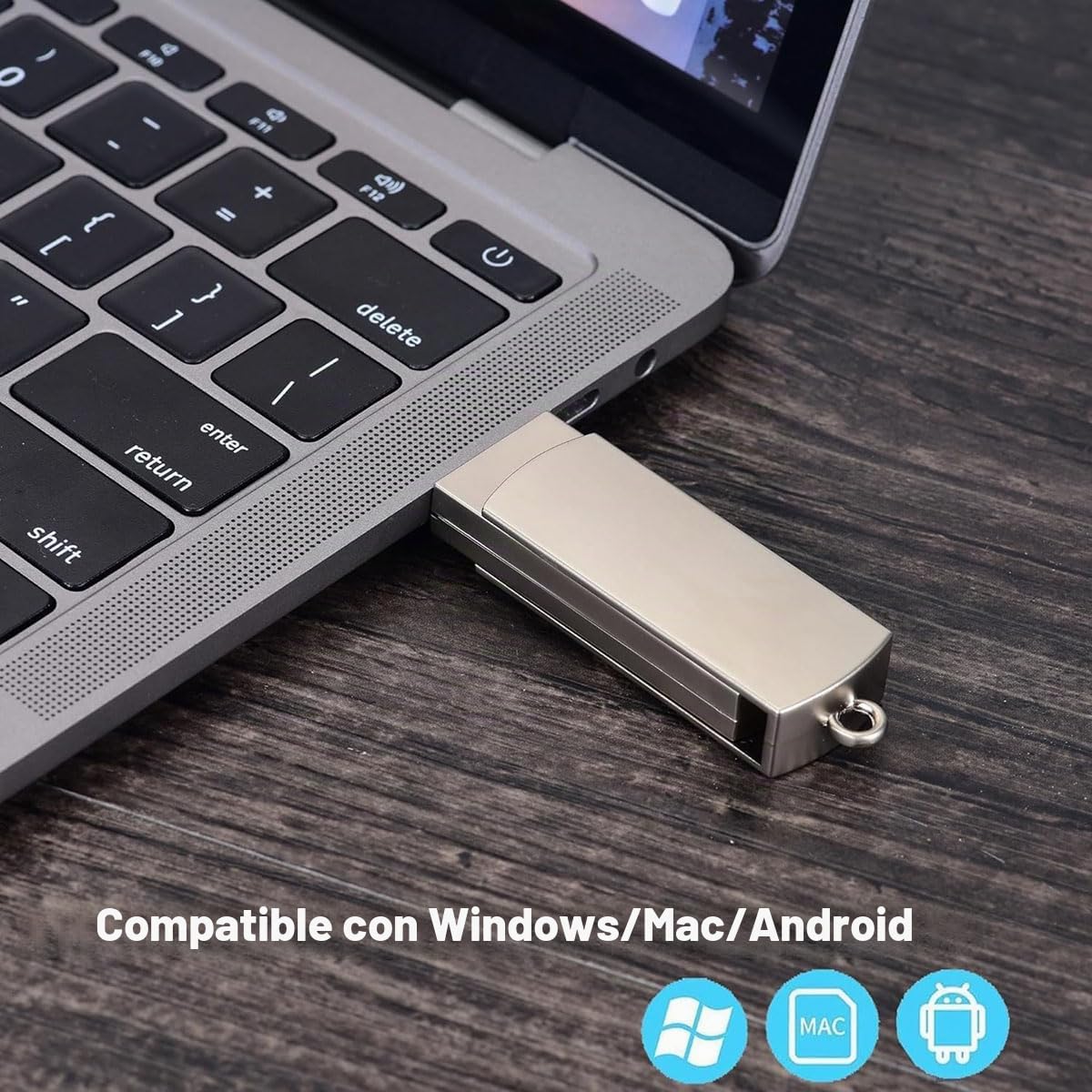 64GB Mini Grabadoras de Voz Micro Grabadora Sonido Mini Grabadora de Audio Discreto, Metálicos niños Portátil Grabacion para Clases Reuniones Entrevistas Discursos Memorias USB