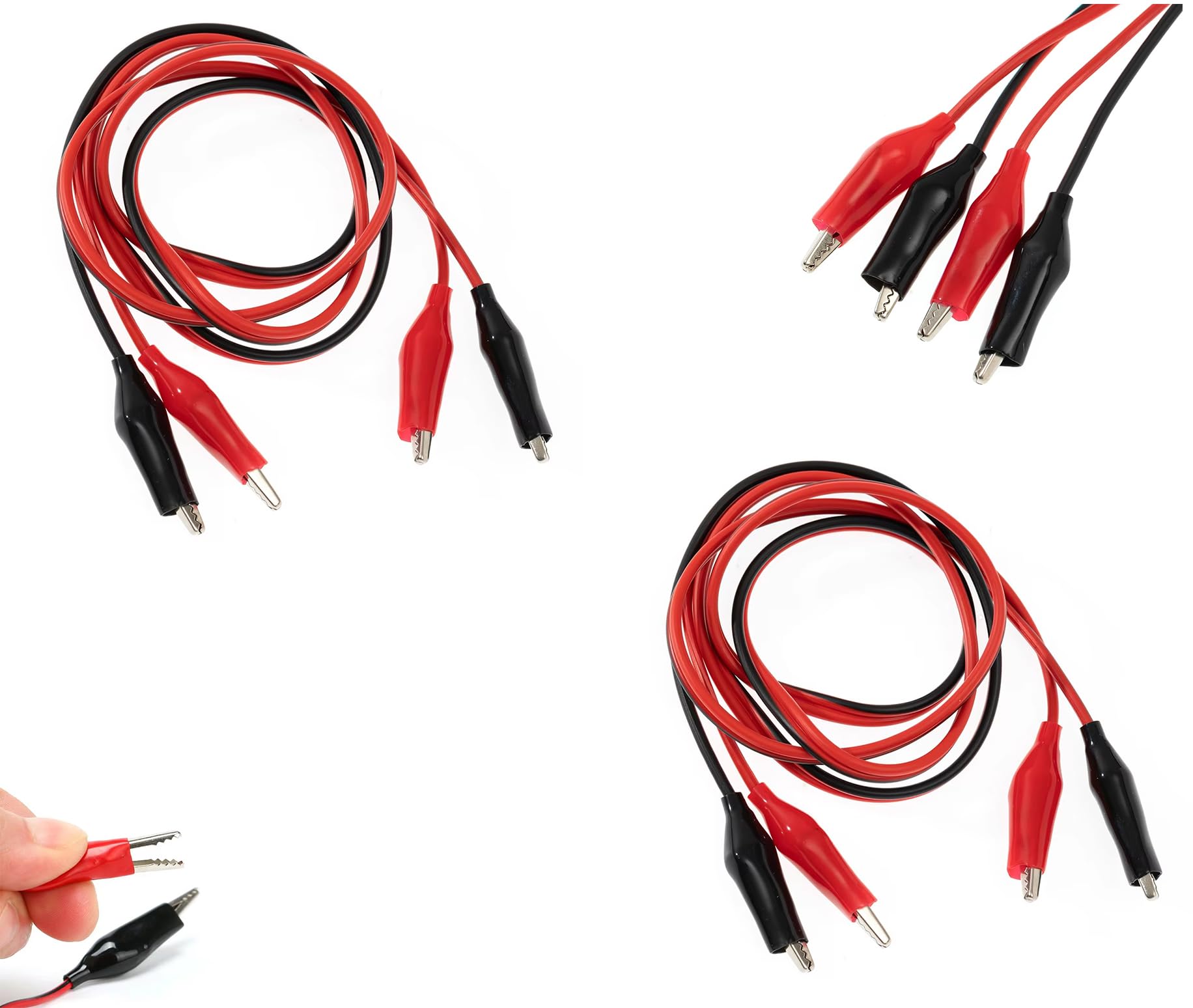 Amazon.co.jp: VFF PVC平線0.75x2芯（赤/黒）+強力クロコダイル