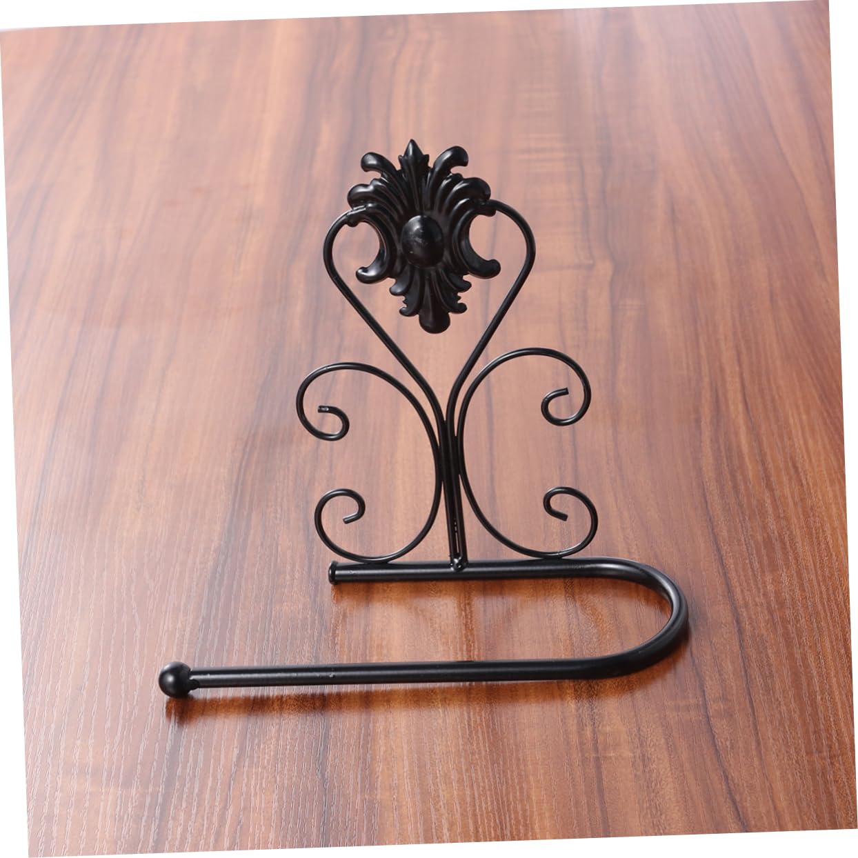 Cabilock 3pezzi Portarotolo Da Parete Ottone Antico Supporto Per Carta Igienica Retro Accessori Bagno Eleganti Nero Facile Installazione Inclusa