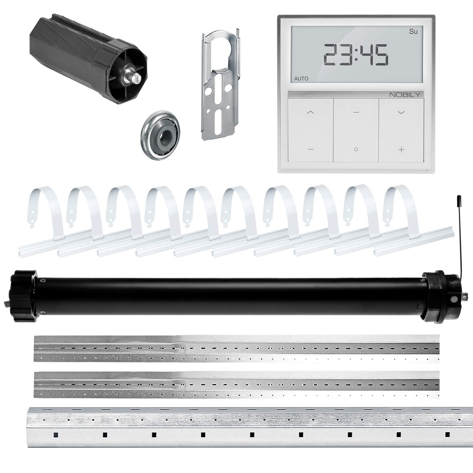 Produktbild von Nobily Rollladenmotor Profi-Set P5 20/15-60 Inkl. ZS1 Ultraweiß,  1 St Zugkraft 50 Kg S093a0tb