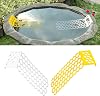 2pcs Floating Bee Ladder, Plastic Floating Bee Island for Drinking Beehive Shaped Bee Watering Station Butterfly Bee Waterer for Beekeeping Feeding Equipment Bee Bath