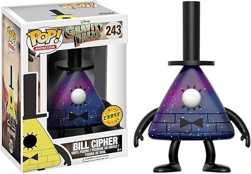 Miniatura 2 de POP Disney Gravity Falls - Bill Cipher Púrpura Edición Limitada Chase Funko Pop! Figura de vinilo (paquete con funda protectora compatible con Pop