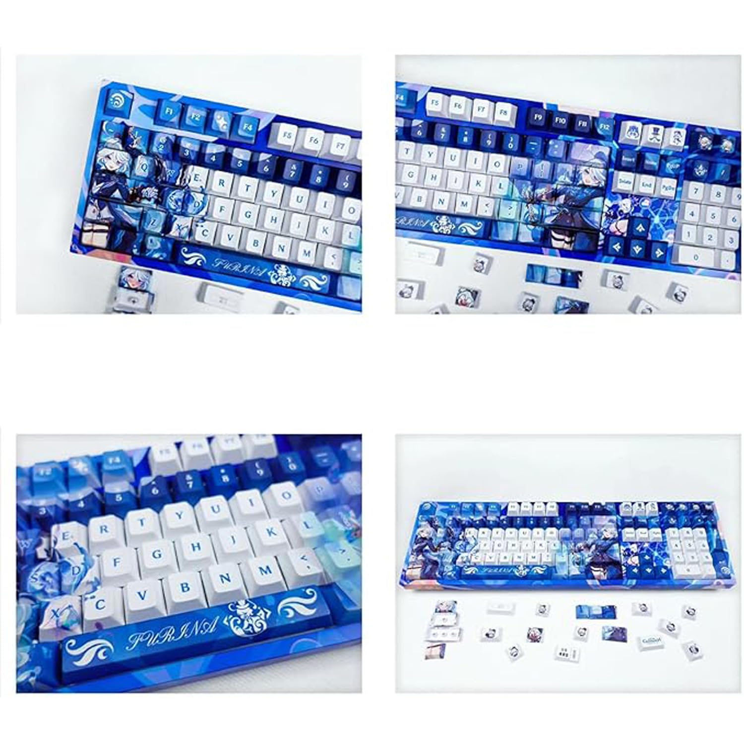 Amazon.co.jp: 原神 グッズ フリーナ フリーナ キーキャップ PBT染め