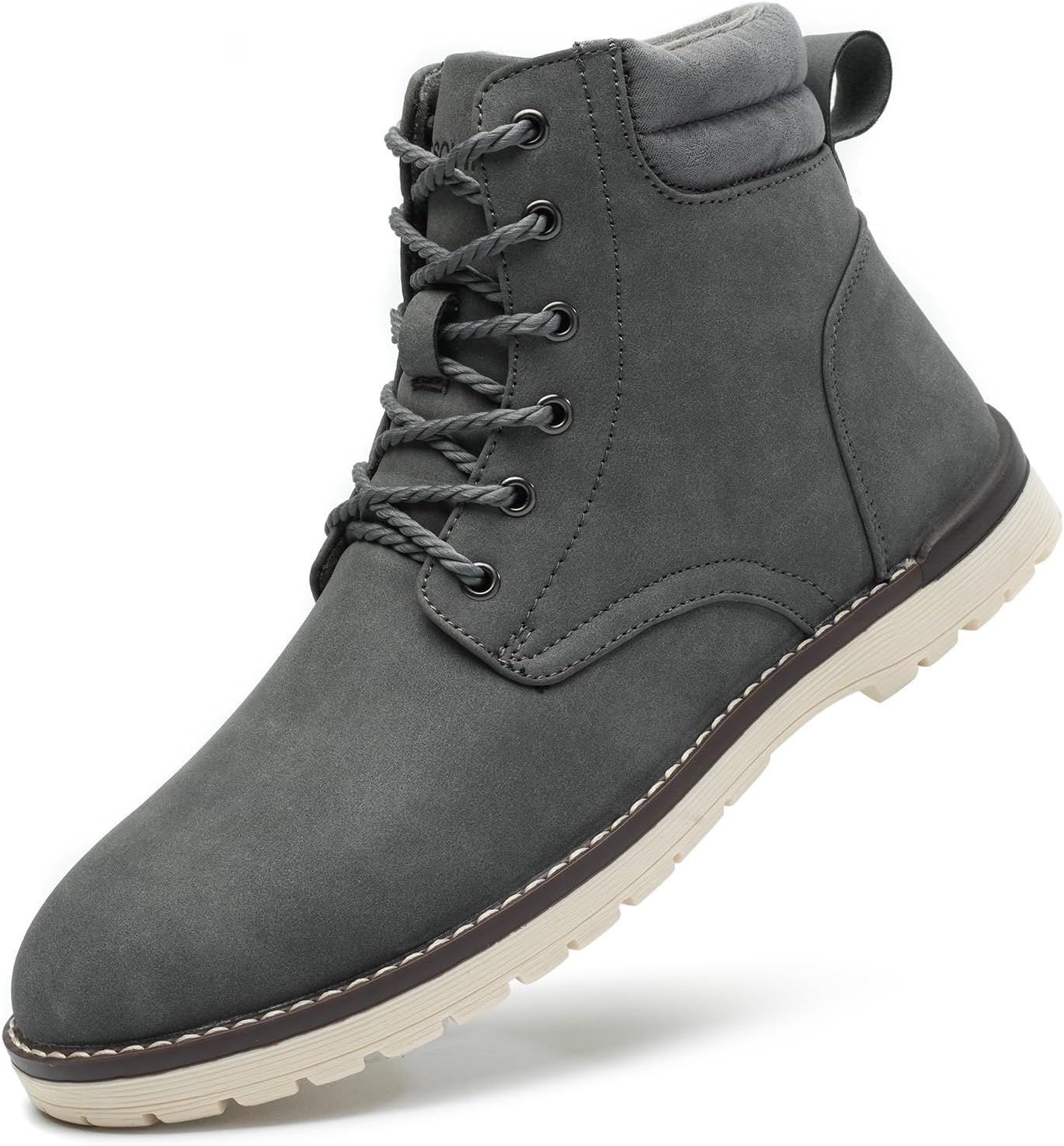 Men's Classic Dress Casual Chukka Boots Lace Up Outdoor Desert Ankle Hiking Boots for Men - Image 6