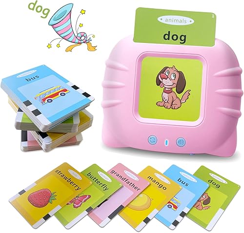 Miniatura 1 de Talking Flash Cards Juguetes educativos  Talking Flashcards Juguetes de aprendizaje para niños pequeños  Montessori Toys Tarjetas Flash para niños