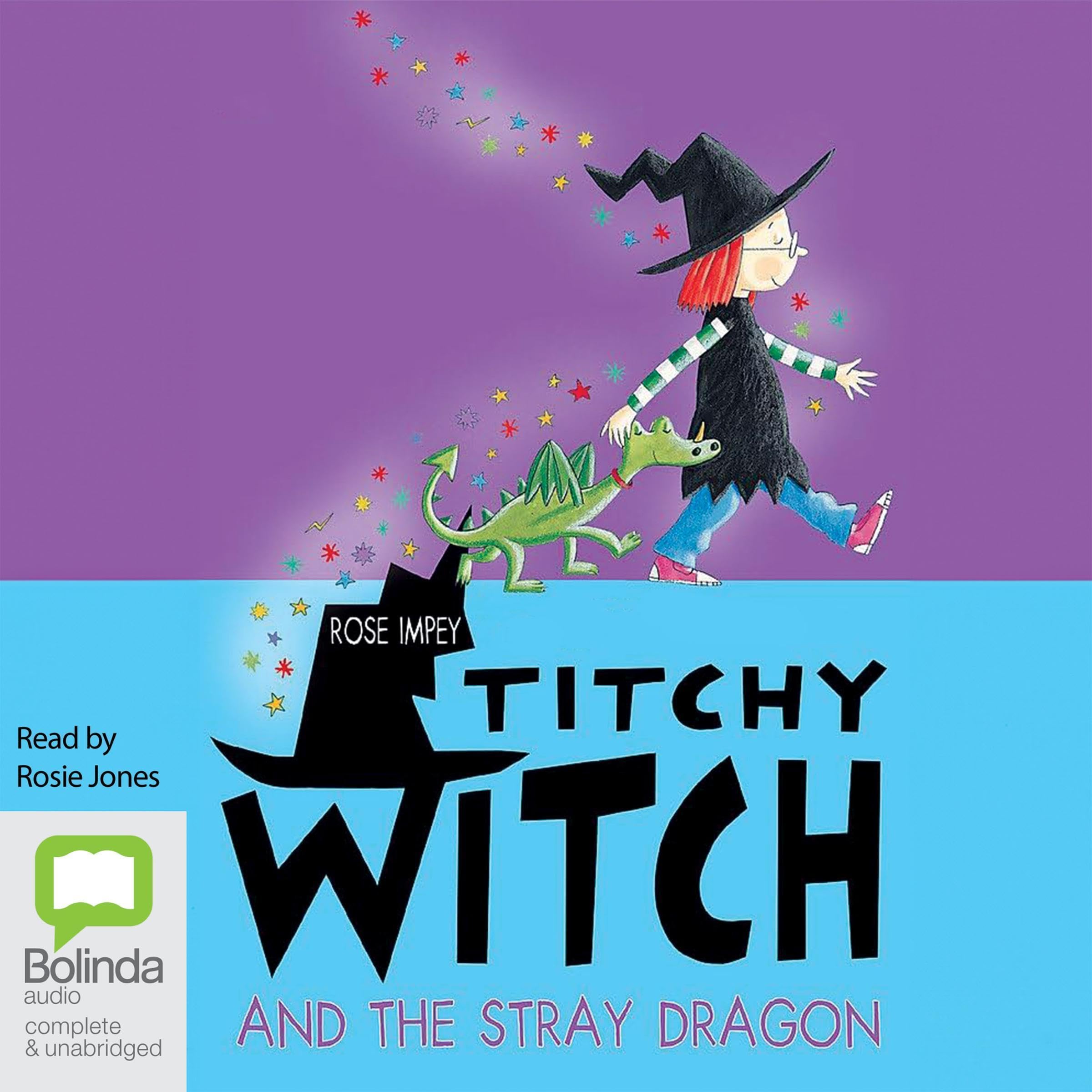 Cover art for Titchy Witch and the Stray Dragon