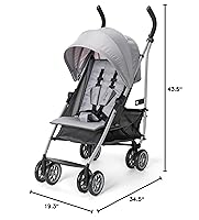 Vista 9 de Safety 1st Strollerette - Cochecito compacto, Mercurio
