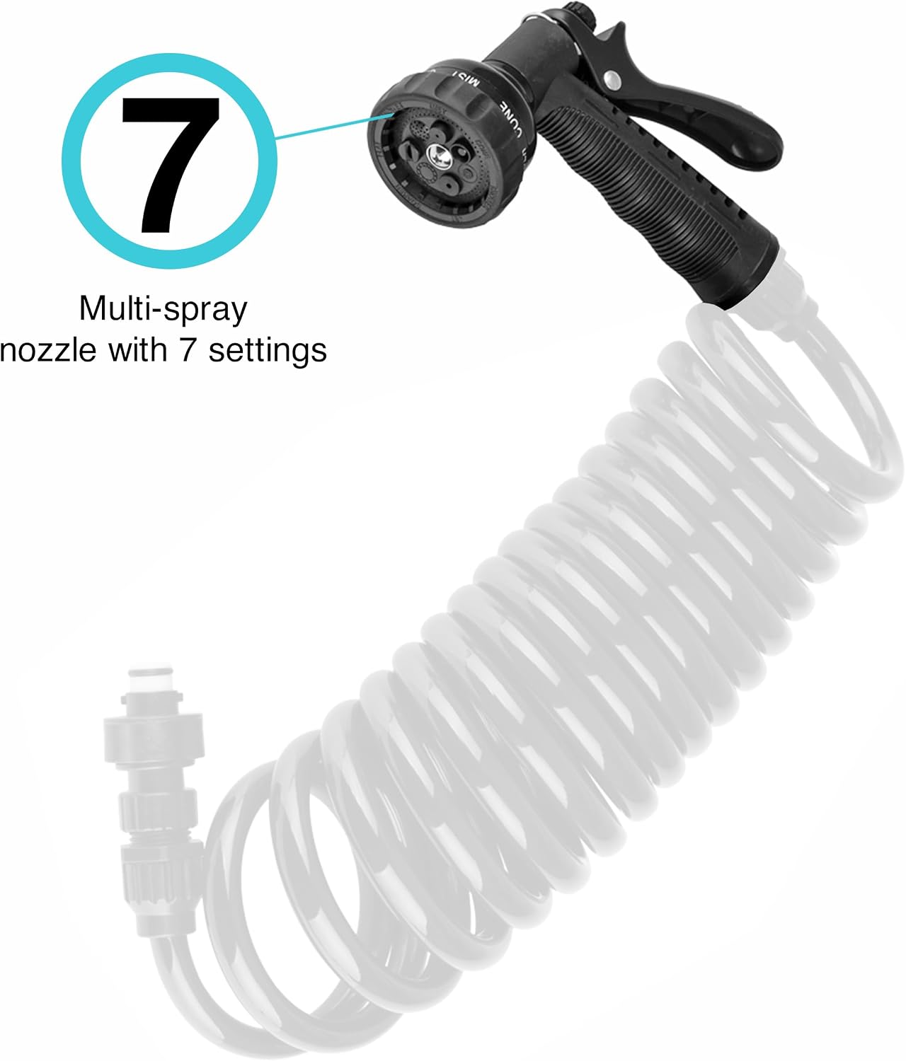 Dura Faucet RV Exterior Sprayer (Black)