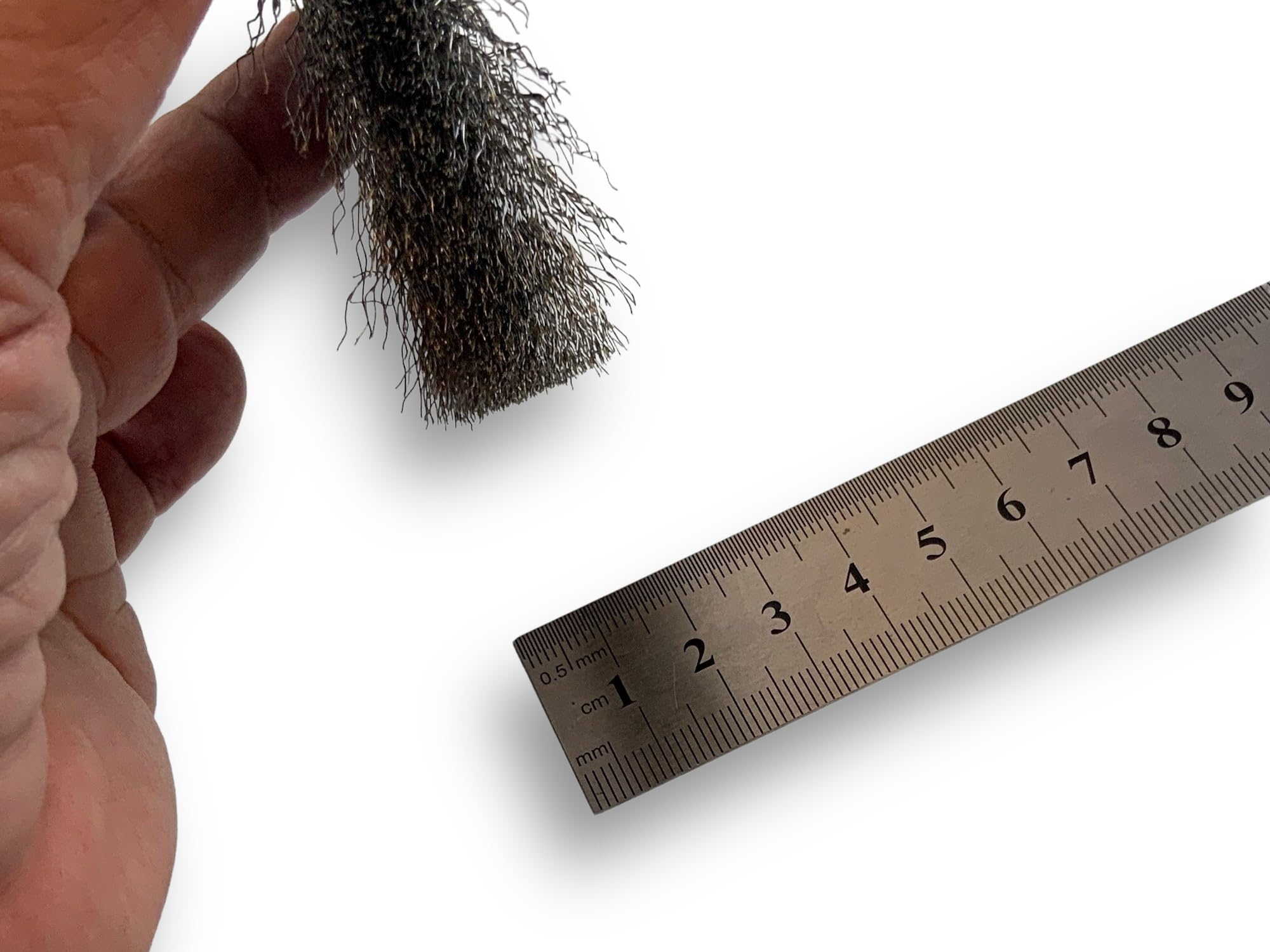 Kibros Brosse circ. touret INOX fil souple Ø 150 mm 1 rang
