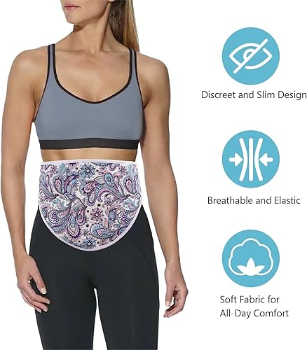 Miniatura 4 de Cinturón de ostomía  Funda para bolsa de ostomía  Envoltura de ostomía para deporte y natación  Cinturones de soporte de ostomía para hombres y