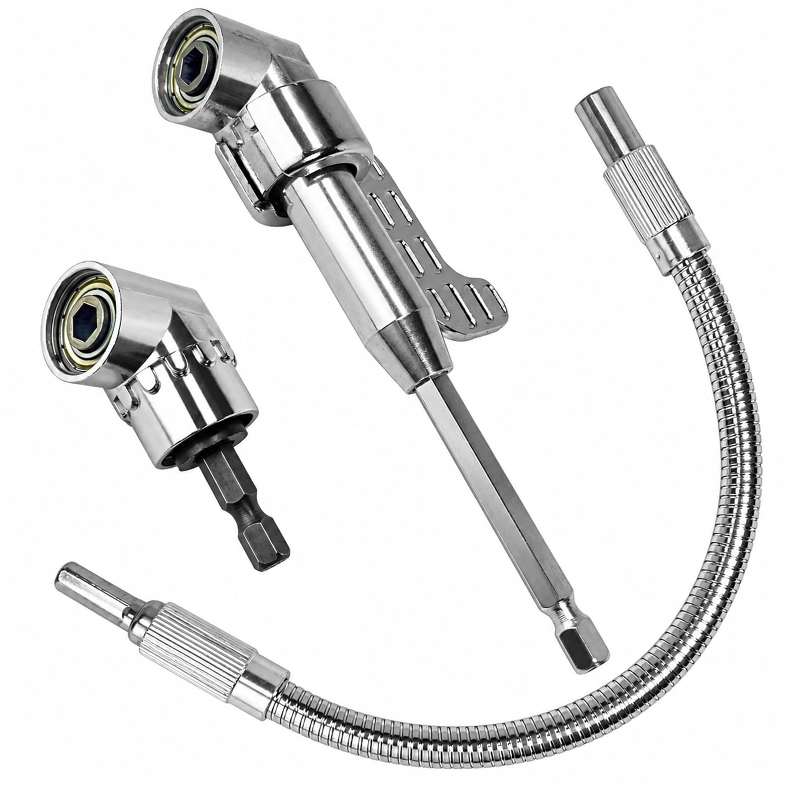 Guyuyii 3-in-1 Drill Attachment Kit - Tight Space Access -1