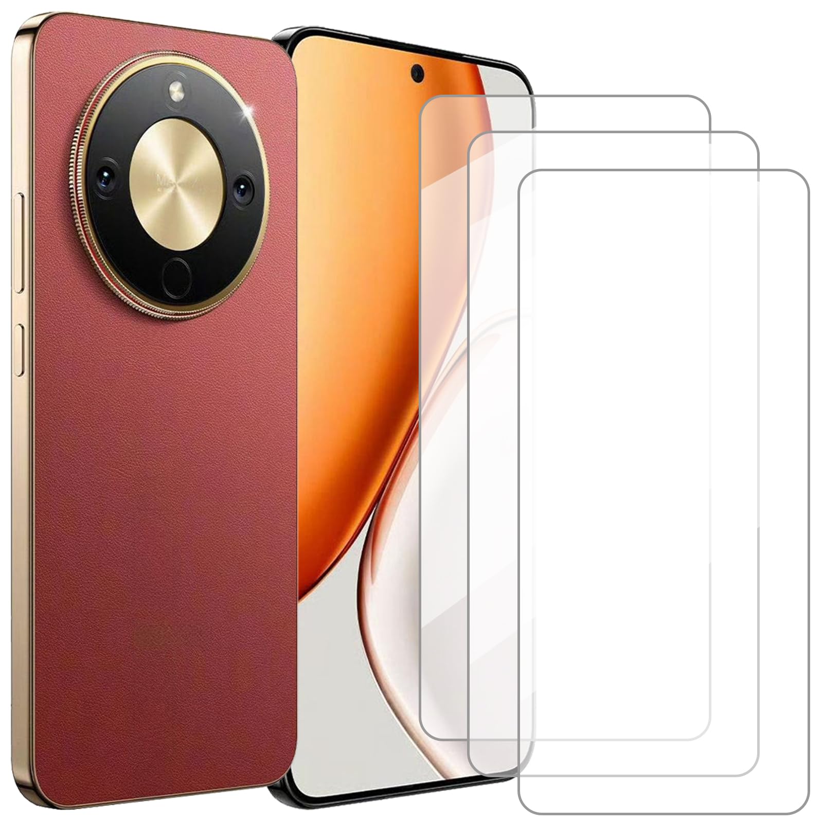 Damolong Screen Protector Compatible with Honor X70(6.79 Inch) [3 Pack] Glass Screen Protector Suitable for Honor X70, Tempered Glass Protective Film