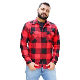 Camisa Social Flanela Xadrez Adulto Masculina