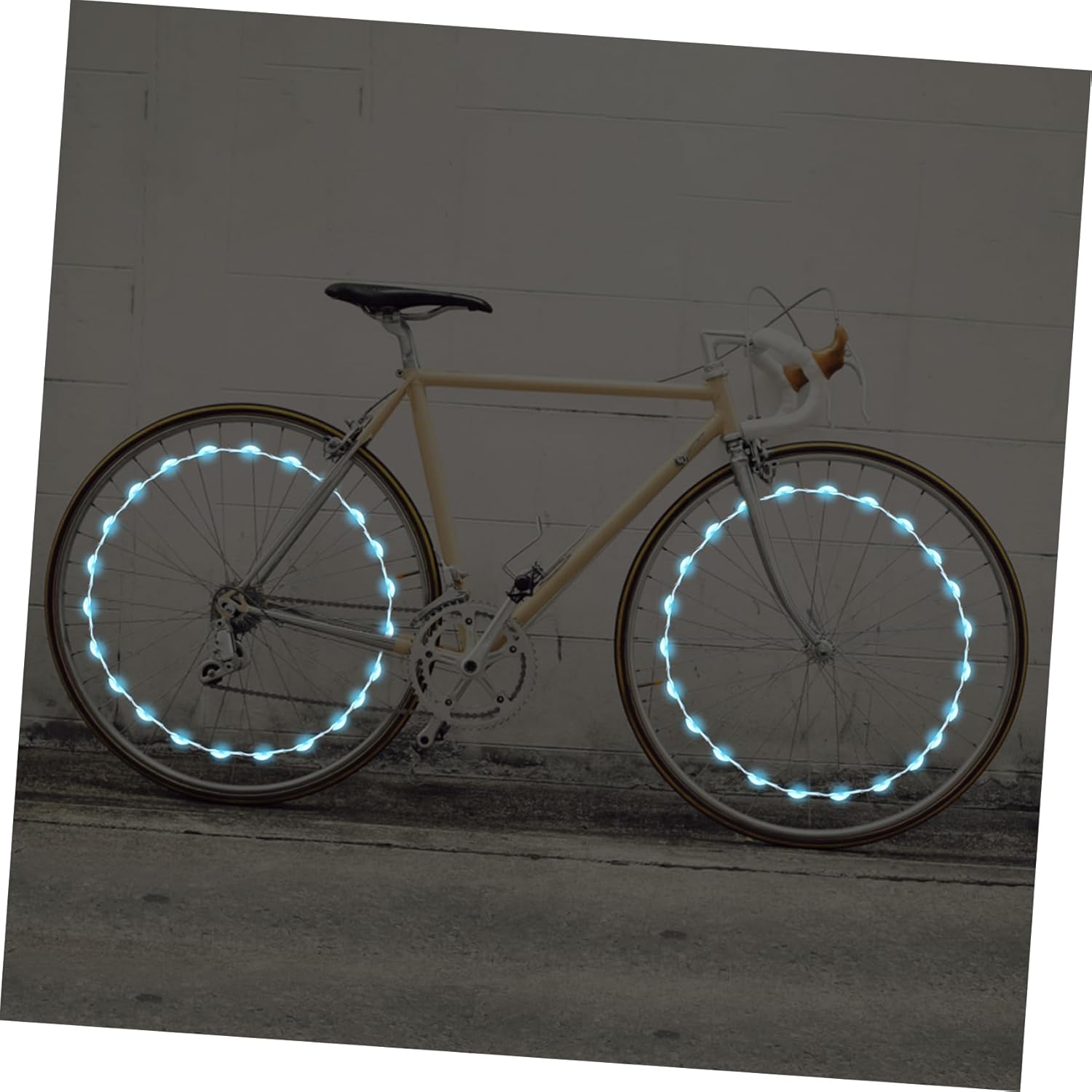 KESYOO Tire Light Reflective Rechargeable LED Bike Lights Front Rear Cycling Bicycles Spoke Light Wheel Light