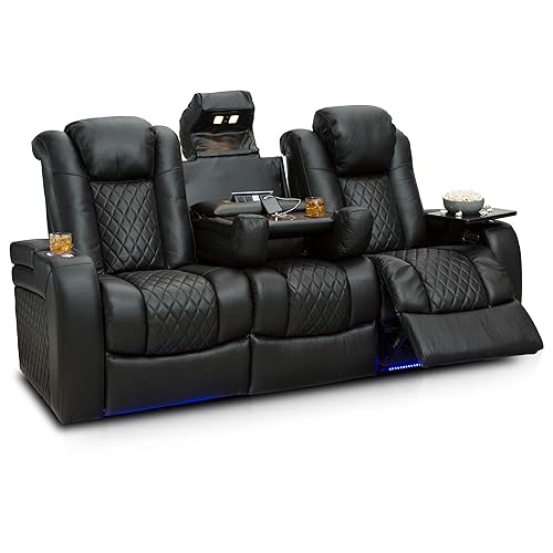 Seatcraft Anthem Home Theater Seating - Italian Leather - Power