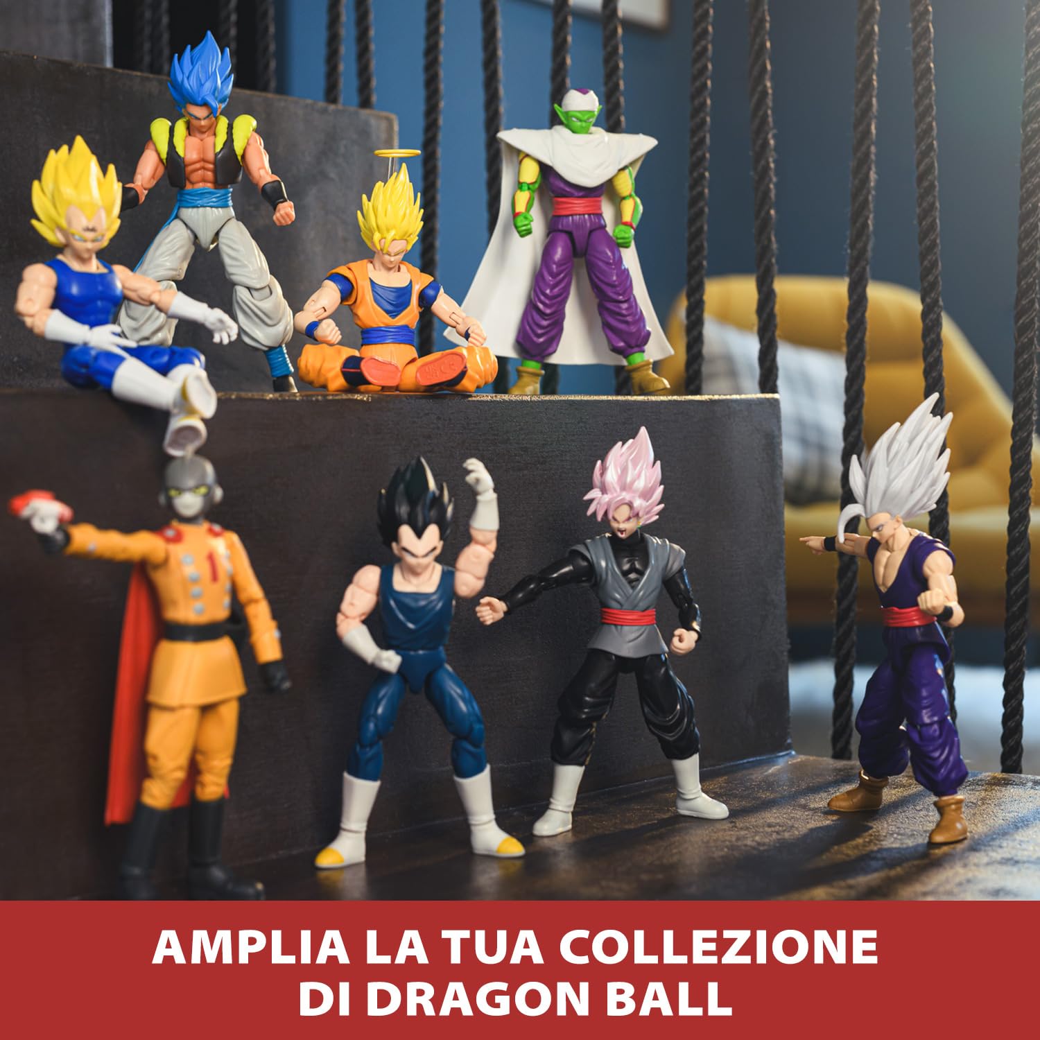 BANDAI - Dragon Ball Super - Figurine Dragon Stars 17 cm - Battle Pack - Bardock vs Freezer - Pacchetto di 2 figurine Dragon Ball da collezione - Giocattolo per bambini dai 4 anni in su - 37174