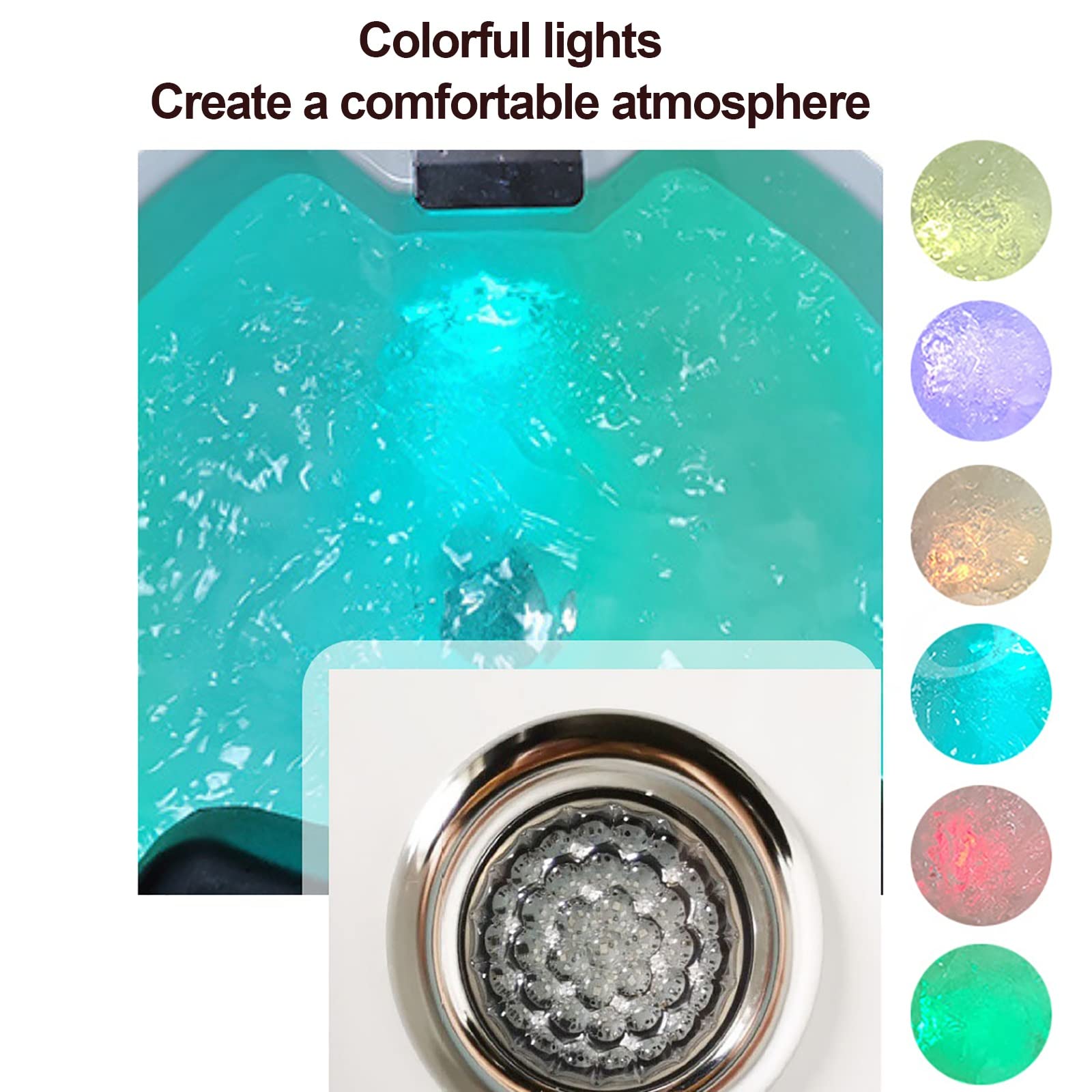 Feet Soaking Tub Pedicure Foot Spa with Pedicure Foot Rest Pedicure Foot Soak with Massage Acupoint Acrliy Foot Bucket Best Pedicure at Home Spa Treatment for Women and Men (Size : Bath+Pedicure)