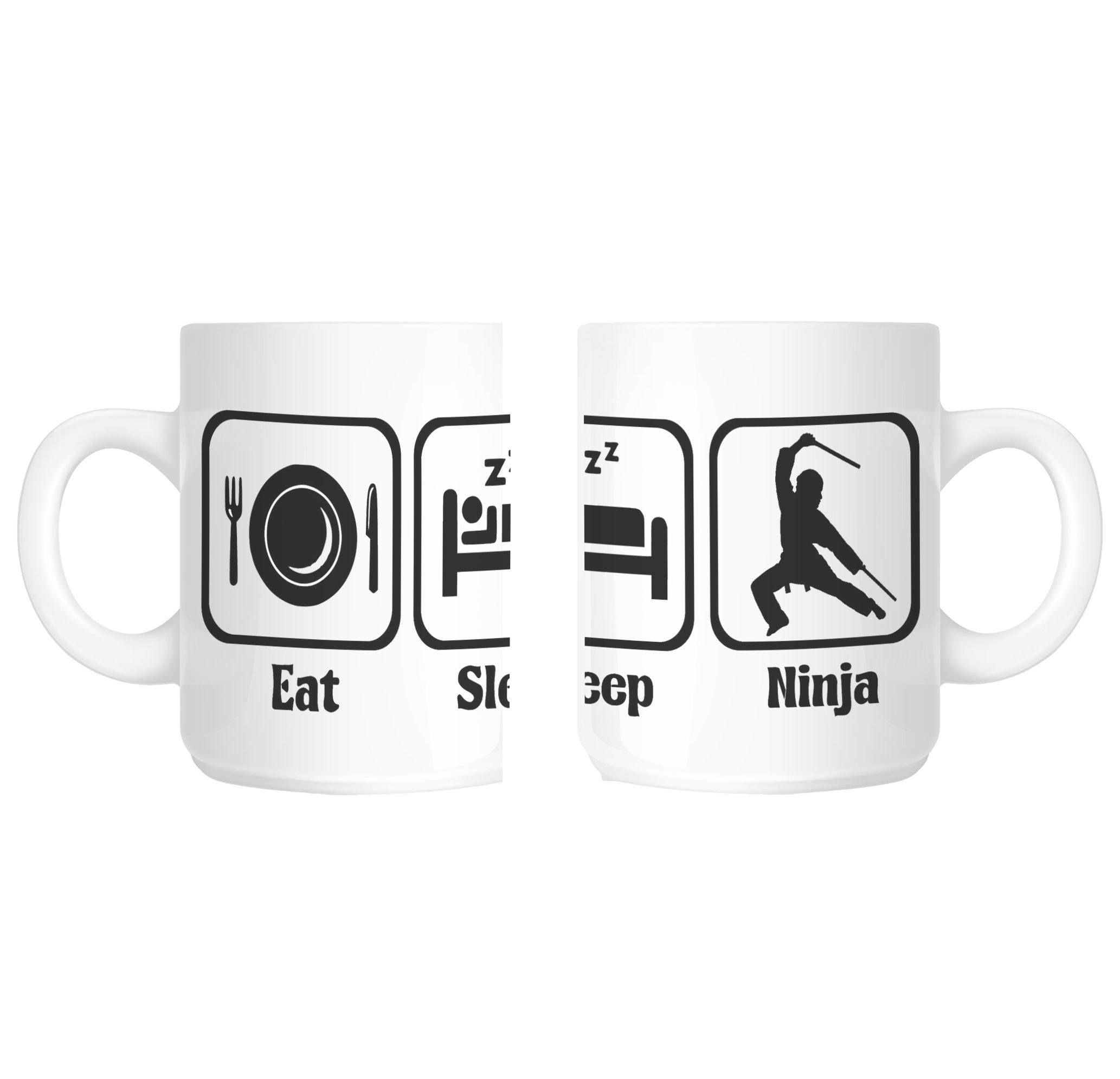 Eat Sleep Ninja Gift Mug