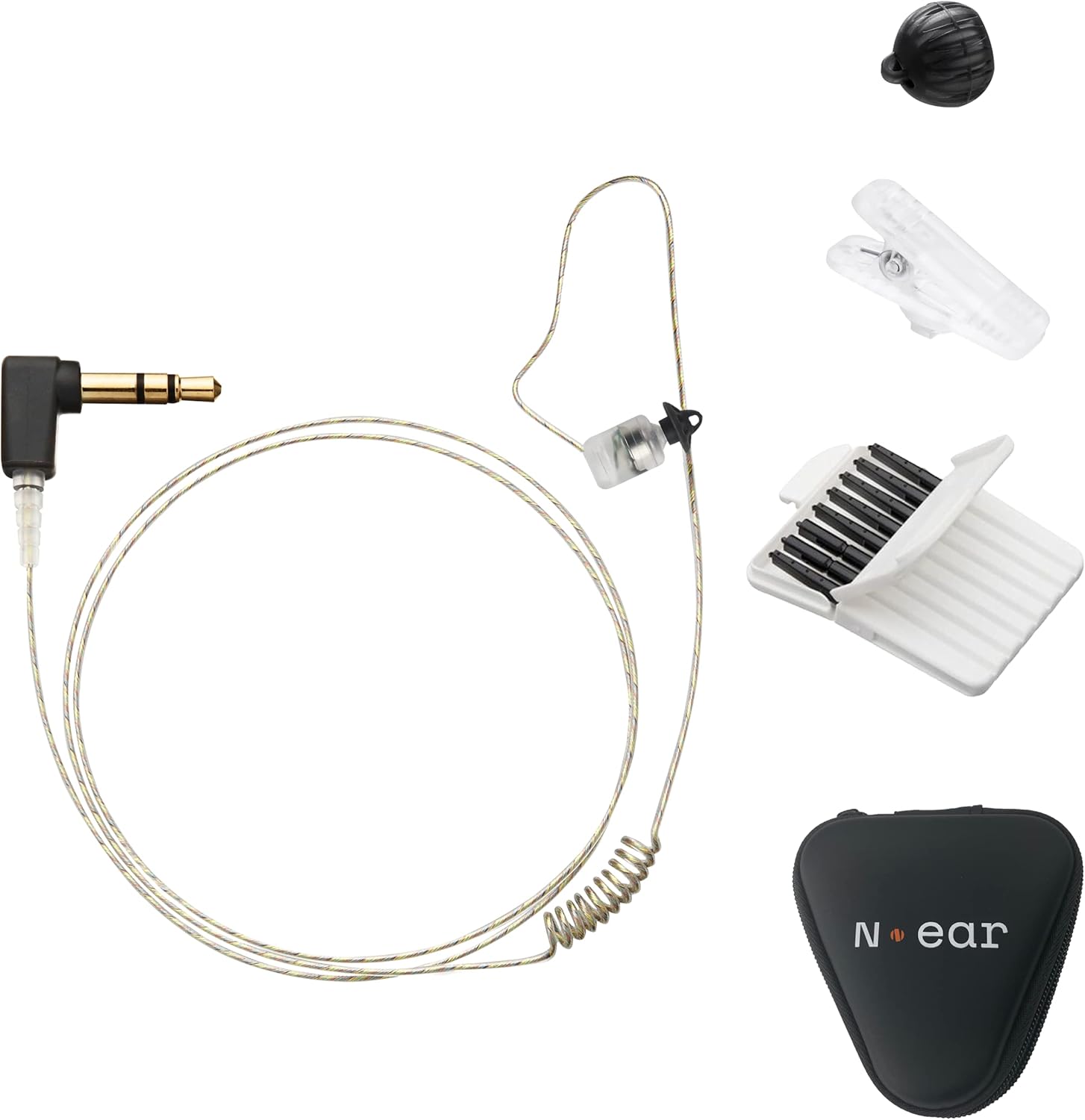 N-ear 360 Flexo Dynamic Single Ear Earpiece (2.5mm Connector, 48")