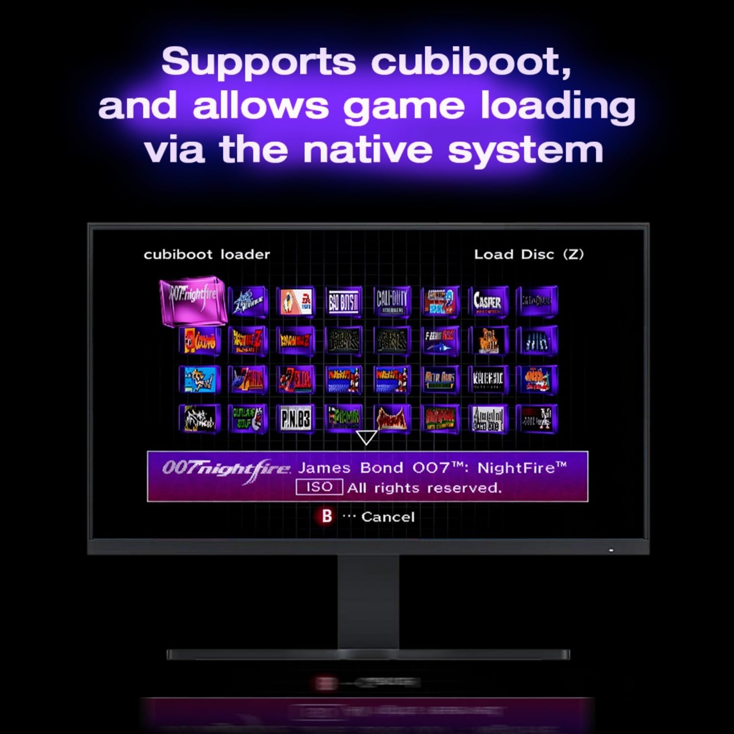 BITFUNX Picoloder - Supports Firmware Upgrade and Homebrew Software Launching - No Solder Design - for NGC Dol-001/ Dol-101, GC2SD Gen2 SD Card Adapter - Enhanced Speed - for Gamecube/Wii